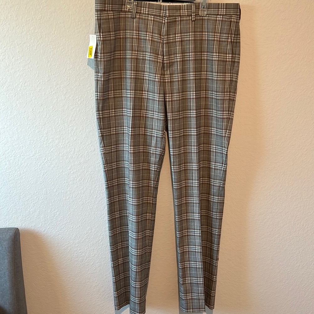 Plaid Slacks